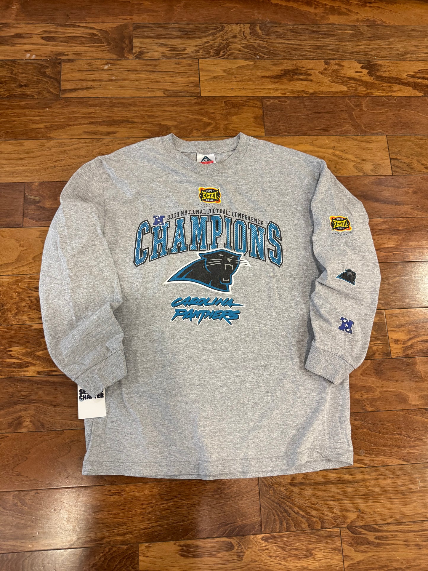2003 Carolina Panthers Long Sleeve Tee (L)