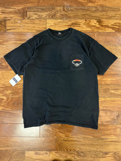 00s Harley Davidson Longhorn Pocket Tee (XL)