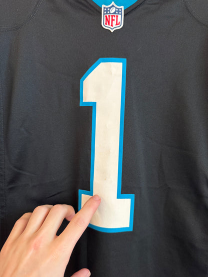 2010s Carolina Panthers Cam Newton Nike Home Jersey (M)