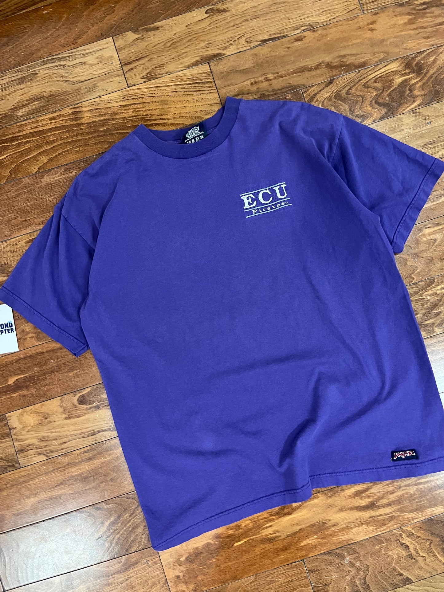 90s ECU Pirates Jansport Embroidered Tee (XXL)