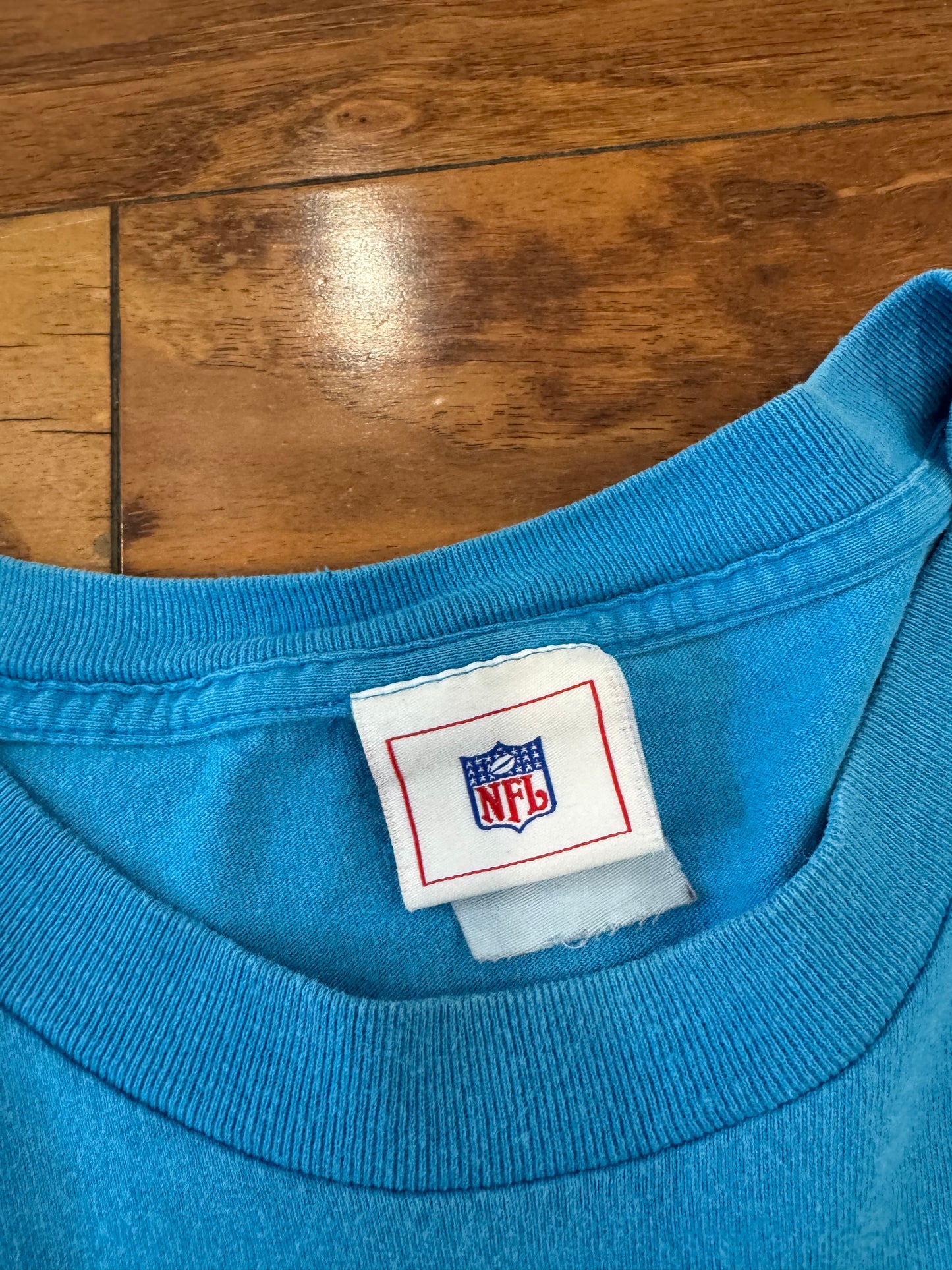 00s Carolina Panthers Long Sleeve Helmet Shirt (XXL)
