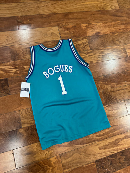 90s Charlotte Hornets Muggsy Bogues Jersey (Youth L)