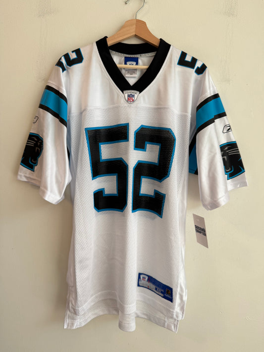 2010s Carolina Panthers Jon Beason Reebok Away Jersey (M)