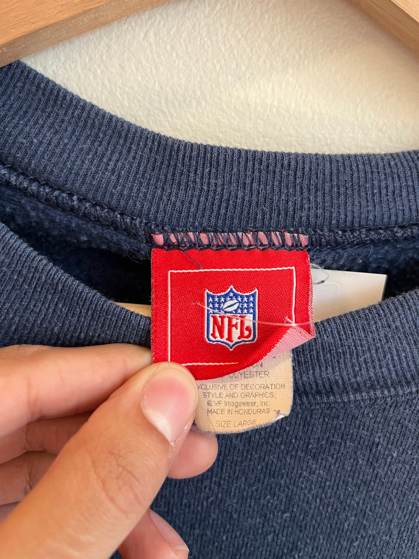 2004 New England Patriots AFC Champions Crewneck (L)