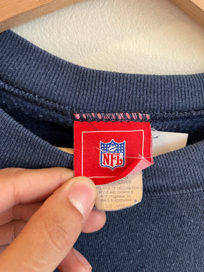 2004 New England Patriots AFC Champions Crewneck (L)