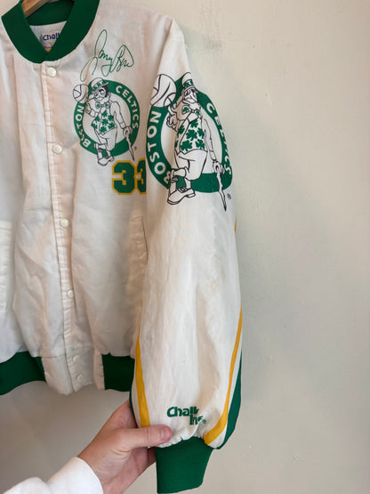 90s Larry Bird Boston Celtics Vintage Fanimation Jacket (M)
