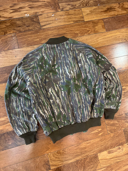 90s Camo Duxbak Zip Up Jacket (M)