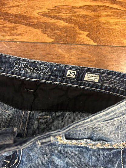 00s Miss Me Boyfriend Distressed Women's Jeans (29)