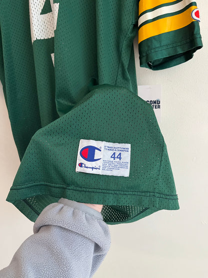 90s Green Bay Packers Brett Favre Cracked Reebok Jersey (M)