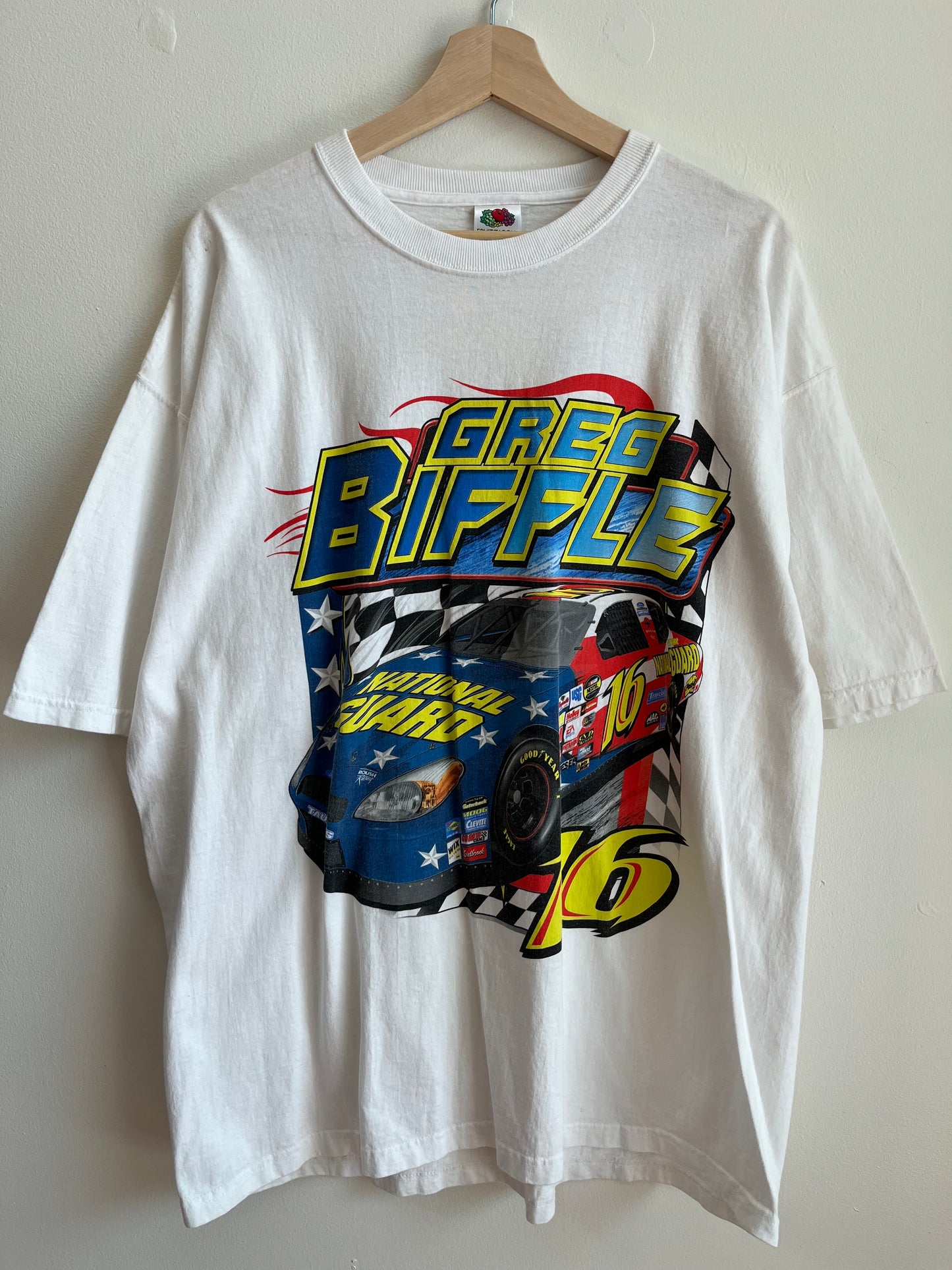00s Nascar Greg Biffle National Guard Tee (XXL)