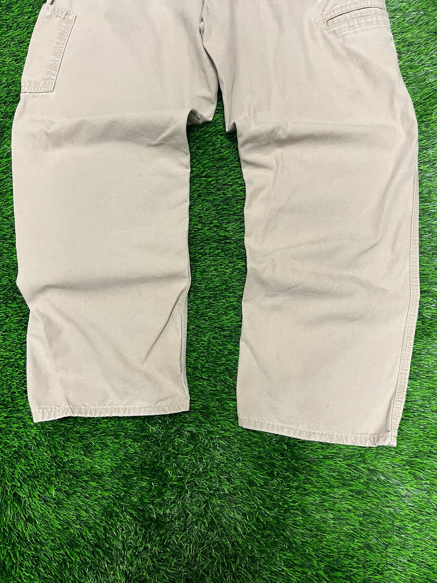 Carhartt Beige Carpenter Workwear Carpenter Pants (36 x 30)