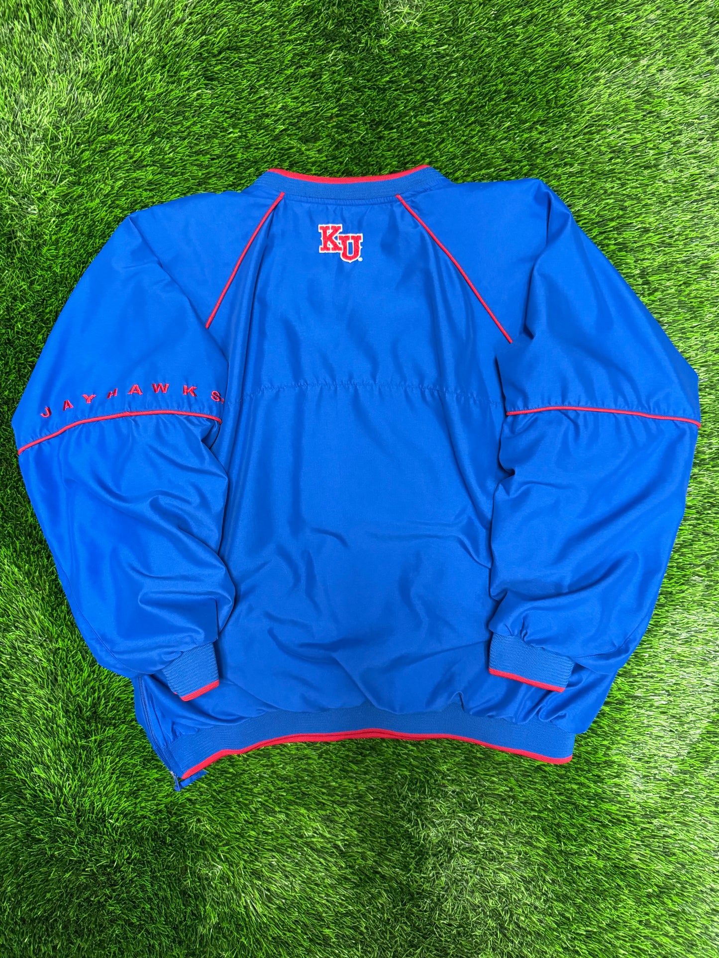 90s Kansas University (KU) Jayhawks Windbreaker (XL)
