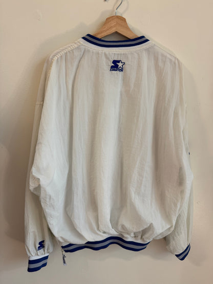 90s Indianapolis Colts Starter White Windbreaker (XL)