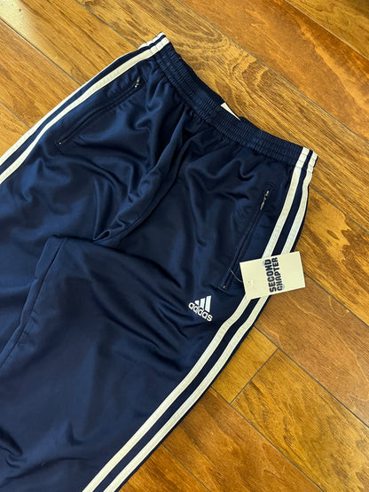 90s Adidas Navy Breakaway Sweat Pants (S)