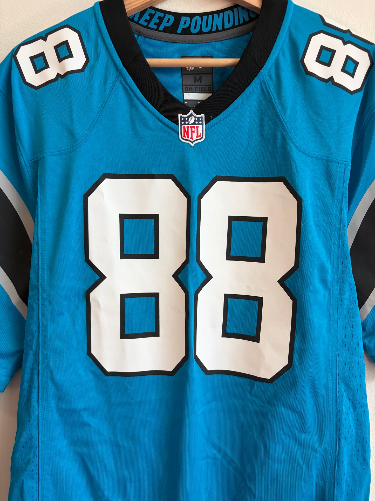 2016 Carolina Panthers Greg Olsen Blue Nike Jersey (M)