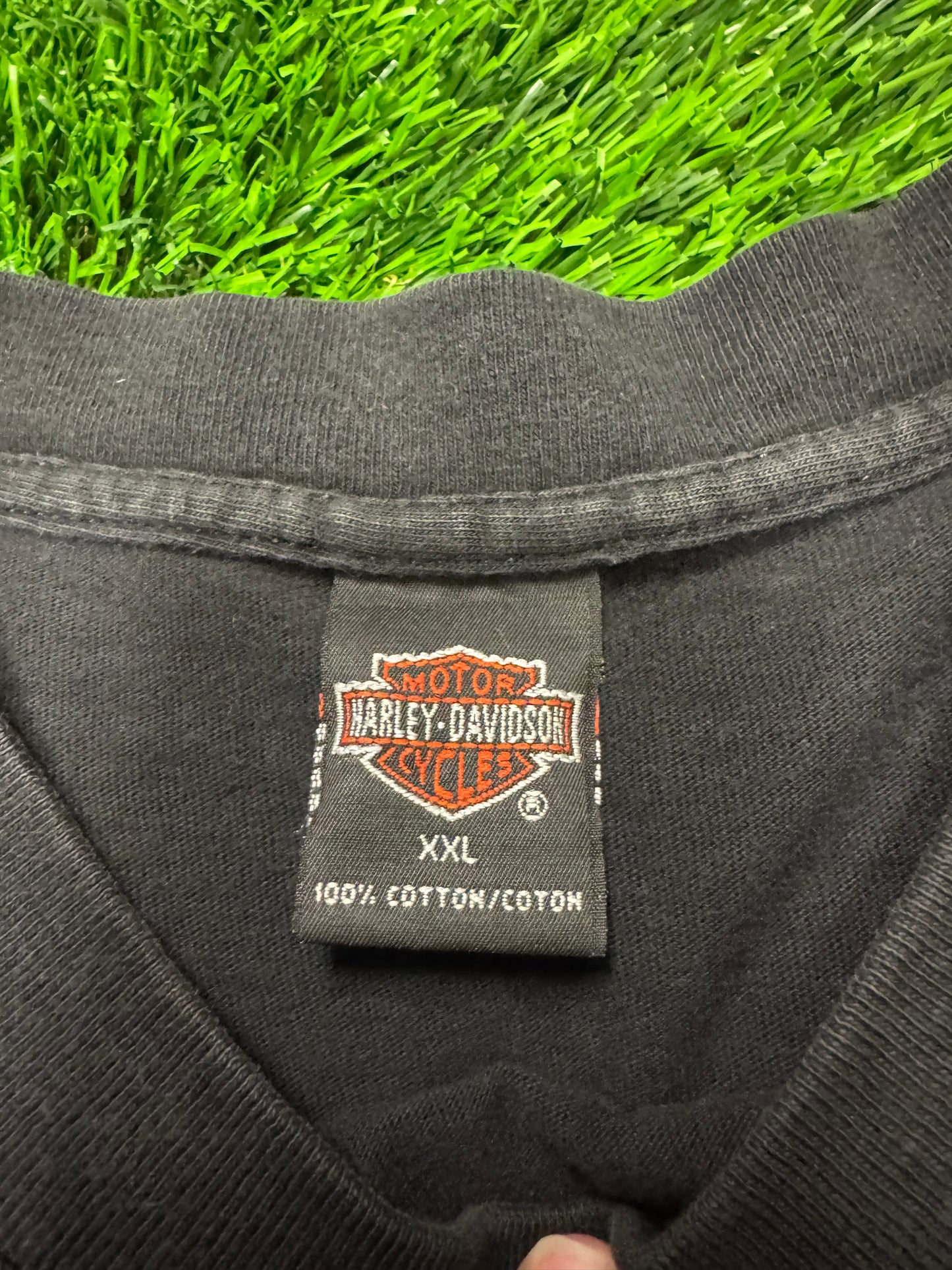 1998 Harley Davidson Aspen Valley Long Sleeve Pocket Tee (XXL)