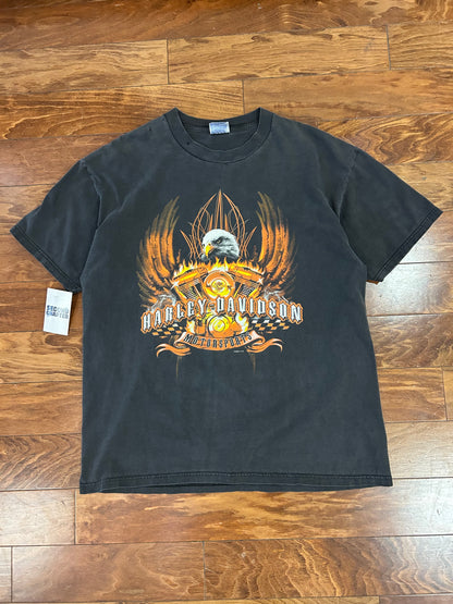 2004 Harley Motorsports Flames Tee (XL)