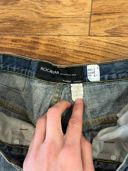 00s Rocawear Embroidered Jeans (36)