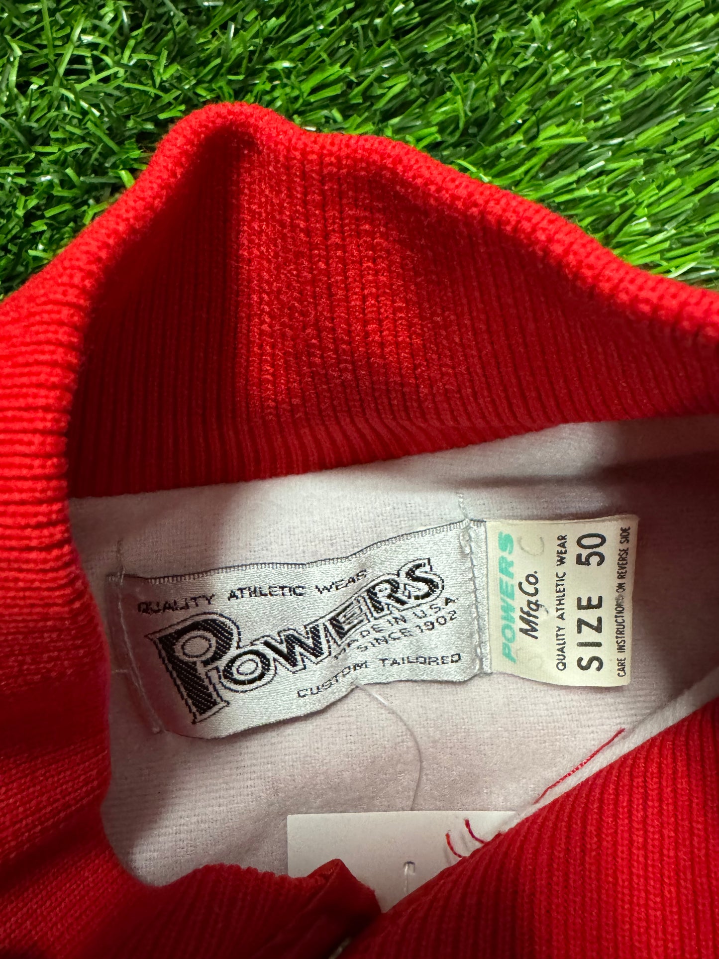 80s Oak Hill Academy Vintage Satin Jacket (L)