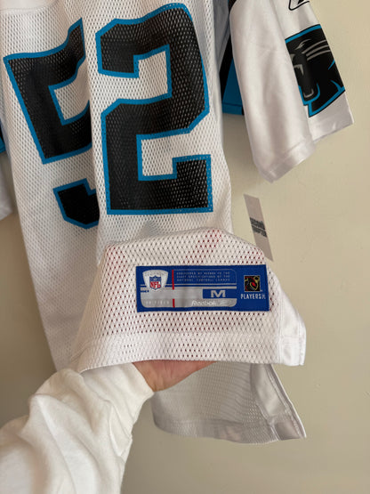 2010s Carolina Panthers Jon Beason Reebok Away Jersey (M)