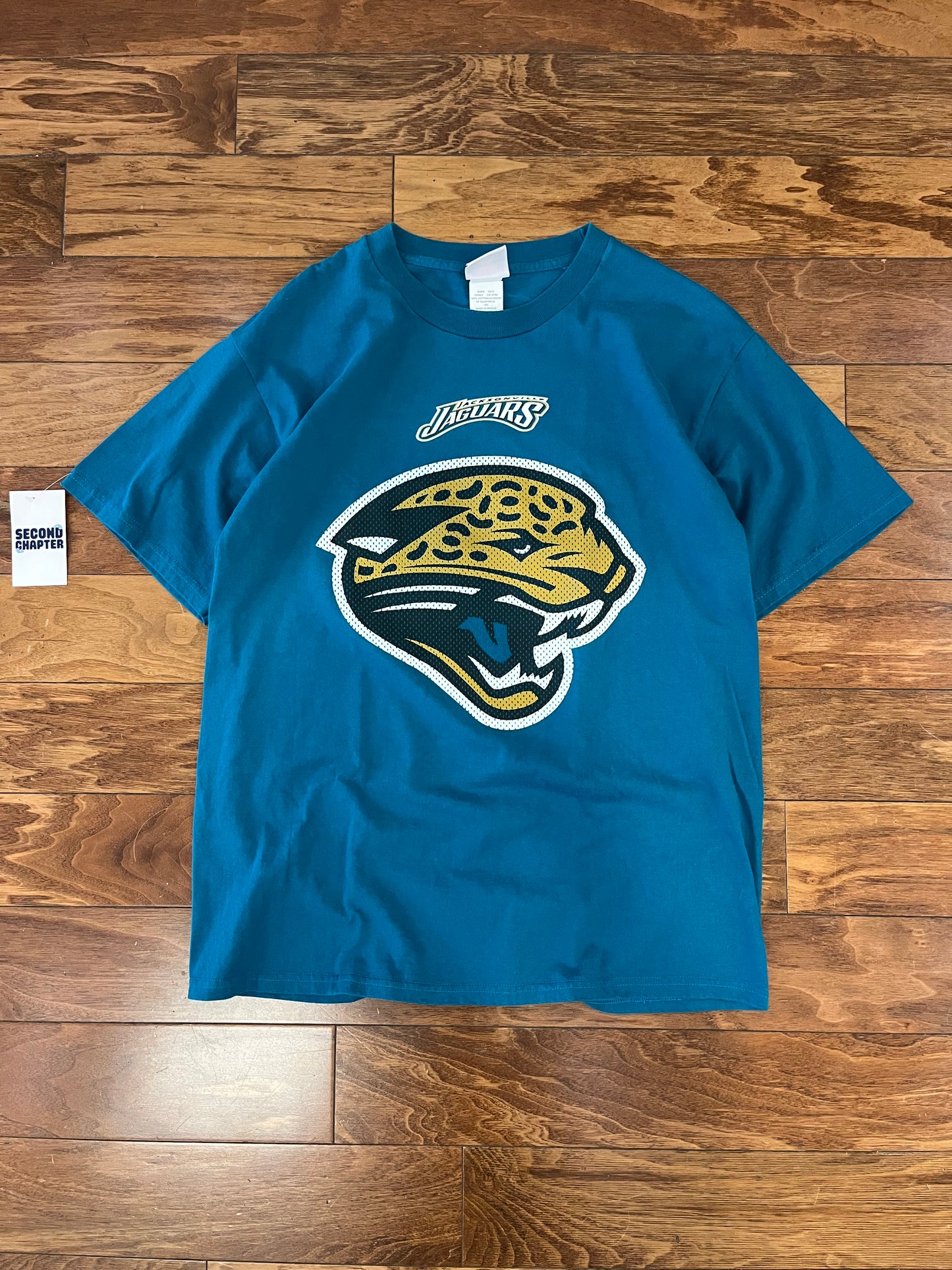 2002 Jacksonville Jaguars NFL Logo Tee (L)