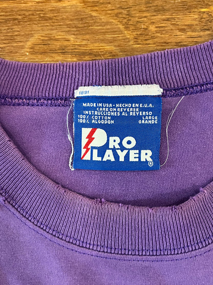 90s Charlotte Hornets Purple Pro Player Tee (L)