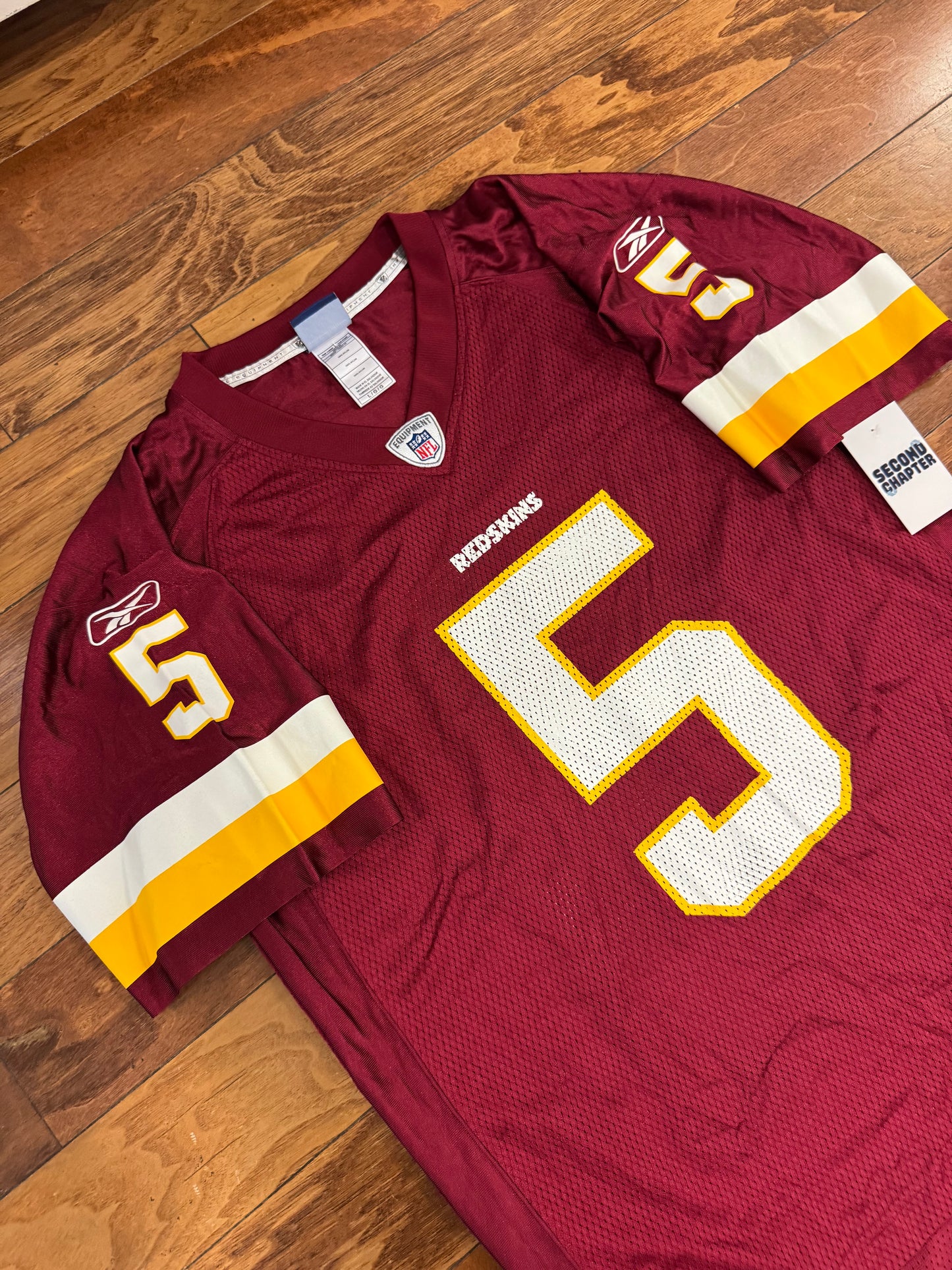 00s Washington Redskins Donovan McNabb #5 Reebok Jersey (L)