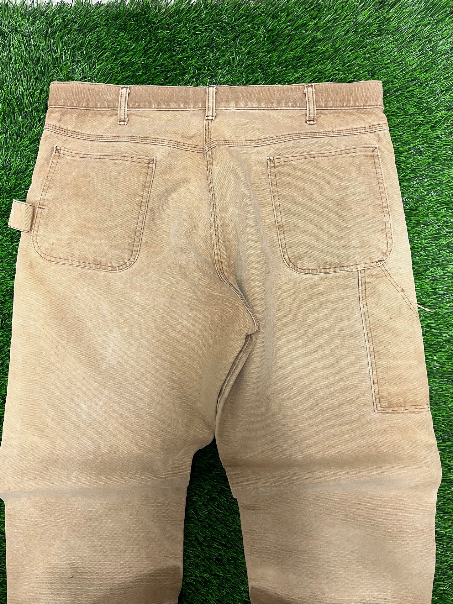 90s Pointer Brand Tan Carpenter Pants (38 x 32)