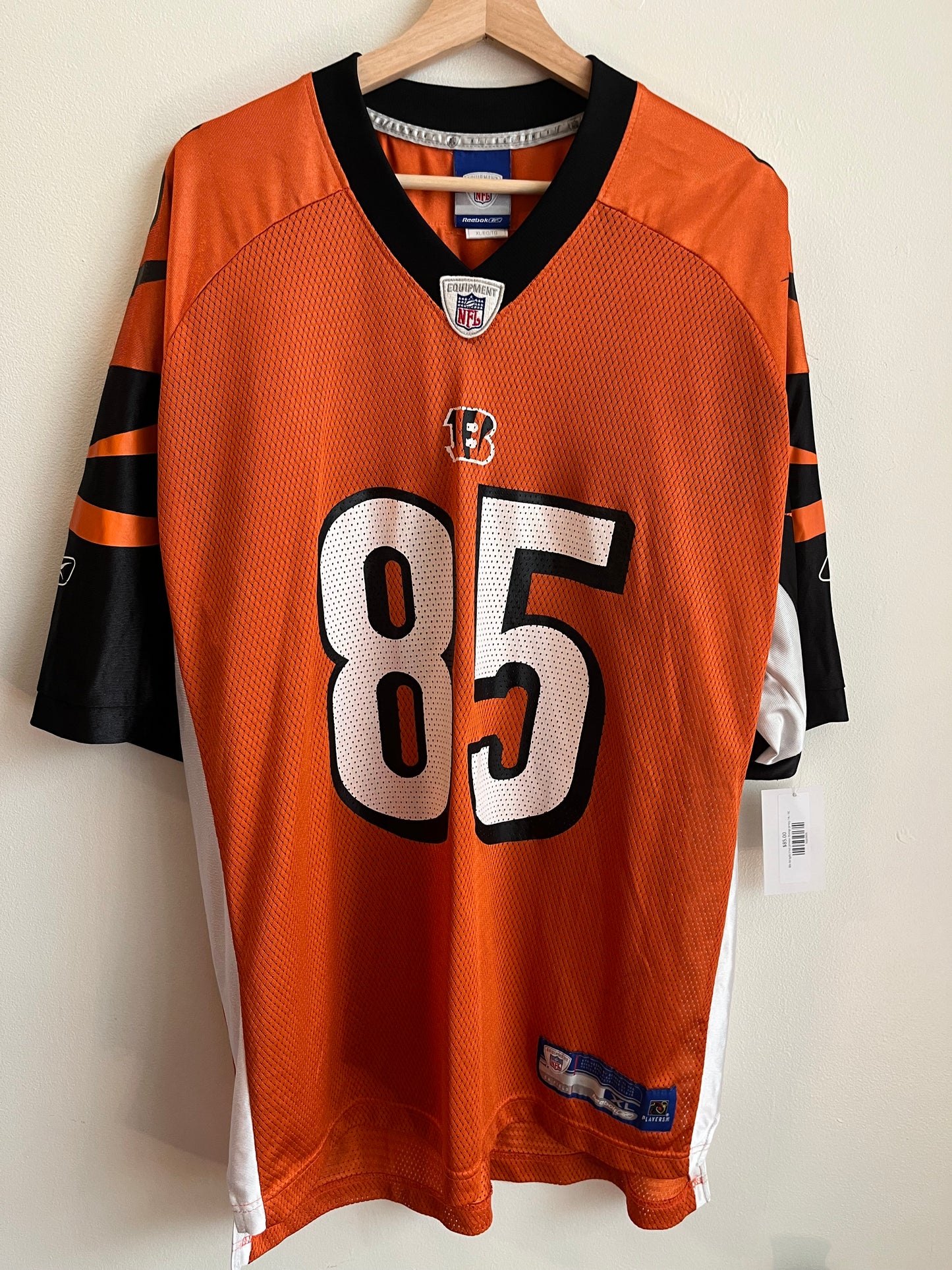 00s Cincinnati Bengals Chad Johnson Reebok Jersey (XL)