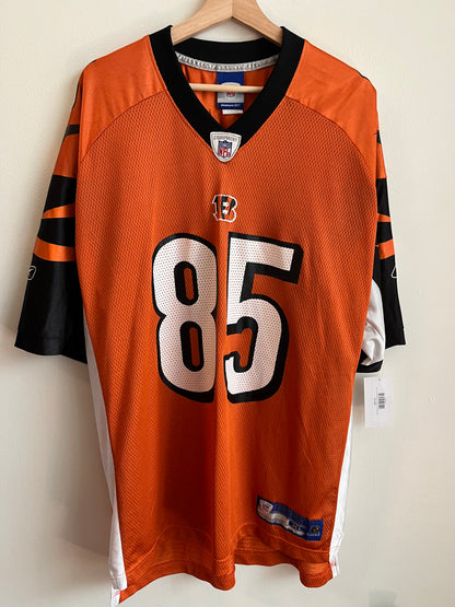 00s Cincinnati Bengals Chad Johnson Reebok Jersey (XL)