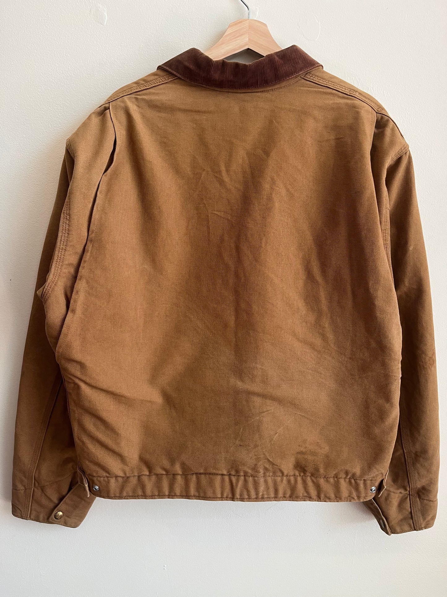 2012 Carhartt Detroit Brown Blanket Lined Jacket (L)