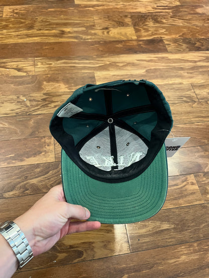 90s Nike Spell Out Green Essential Hat (OS)