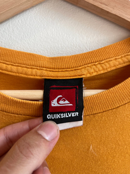 00s Quiksilver Yellow Surf Shirt (L)