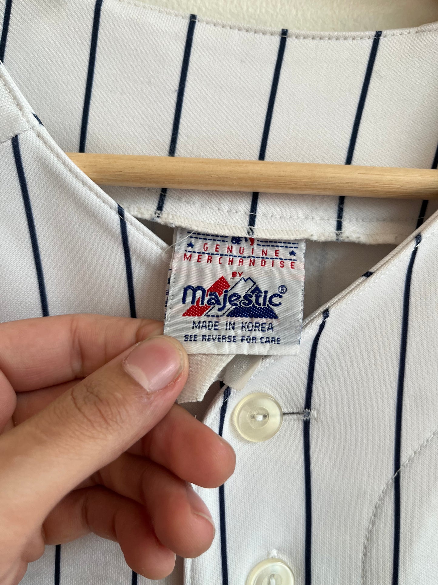 90s New Yankees Paul O'Neill Majestic Yankees Jersey (L)