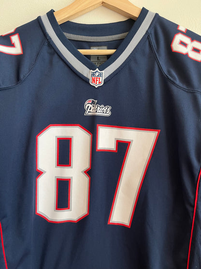 2012 New England Patriots Rob Gronkowski Jersey (Youth L)