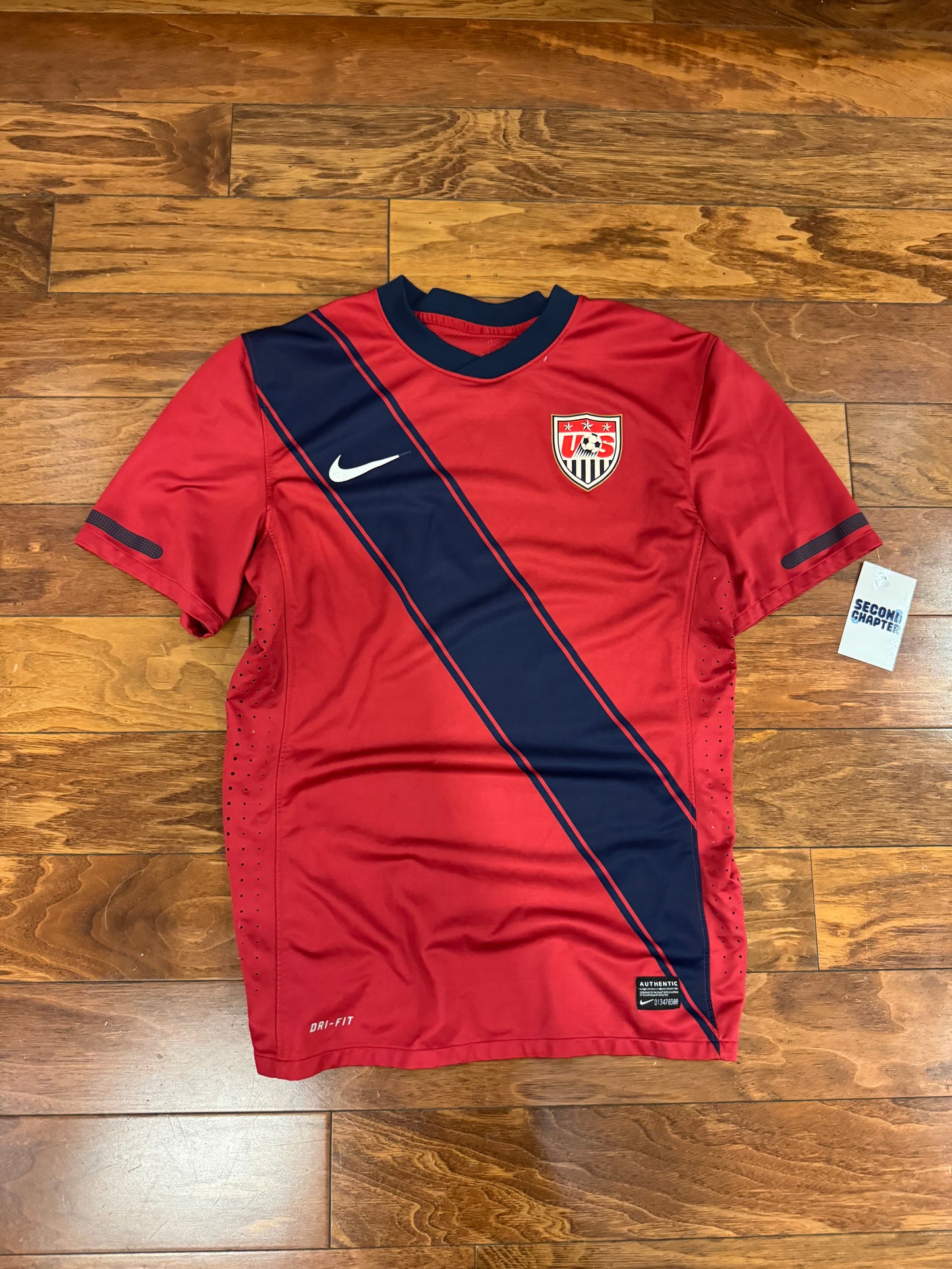 USA National Team World Cup Red Soccer Jersey 2010 Kit (M)