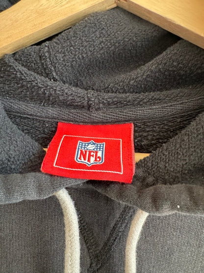 00s Oakland Raiders Faded NFL Hoodie (M)