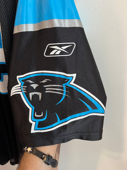 00s Carolina Panthers Jon Beason Reebok Home Jersey (XXL)
