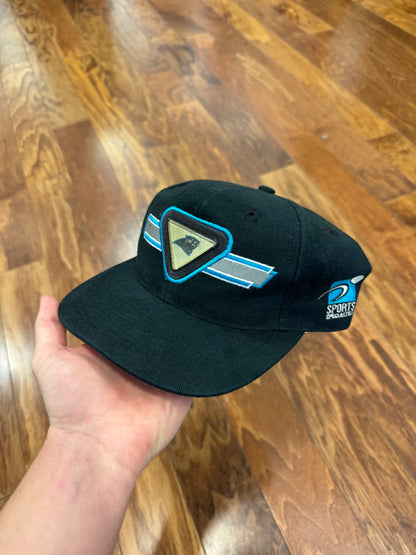 90s Carolina Panthers Sports Specialties Triangle Cut Hat (OS)