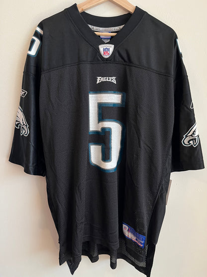 00s Philadelphia Eagles Donovan McNabb Black Jersey (XL)