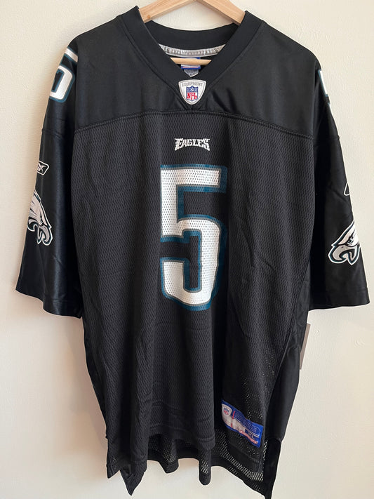 00s Philadelphia Eagles Donovan McNabb Black Jersey (XL)