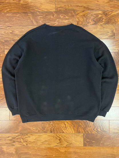 00s Pittsburgh Steelers NFL Black Crewneck (XXL)