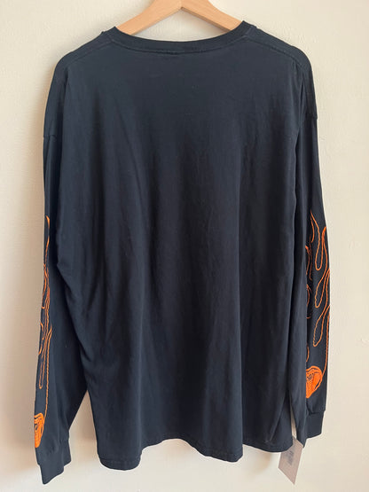 2022 Broken Promises Flames Exclusive Zumiez Long-Sleeve Shirt (XL)