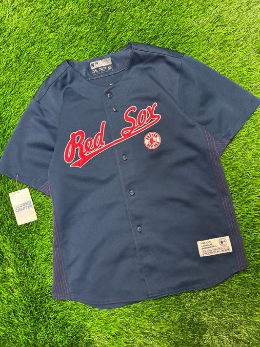 00s Boston Red Sox David Ortiz Youth Baseball Jersey (Youth L)