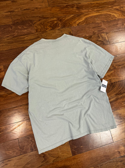 90s Nike Athletics Yellow Swoosh Tee (XL)