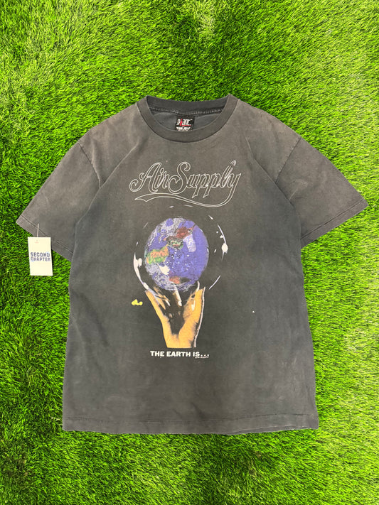 1991 Air Supply "The Earth Is..." Vintage Band Music Tee (XL)