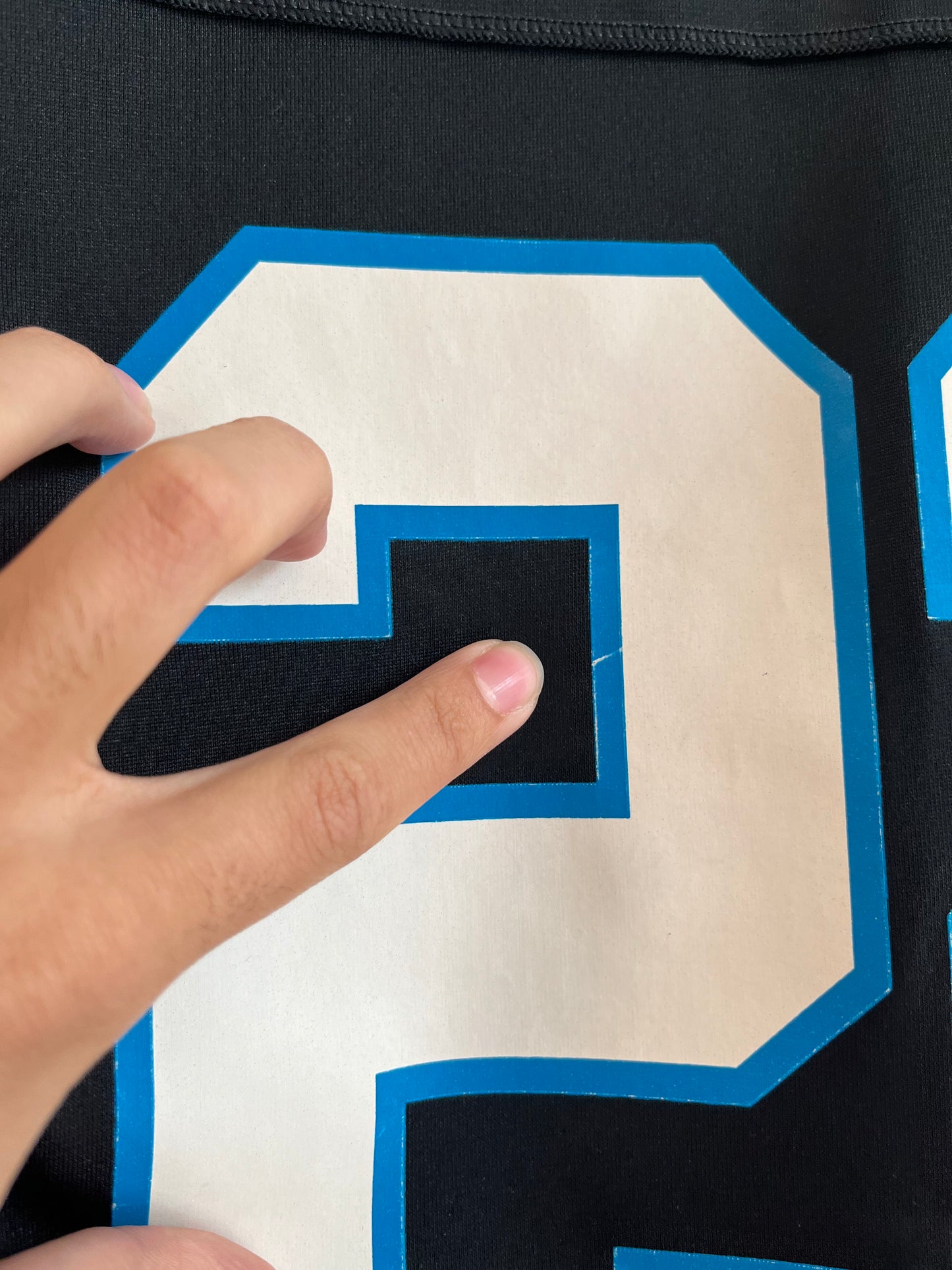 2022 Carolina Panthers Christian McCaffery Home Jersey (M)