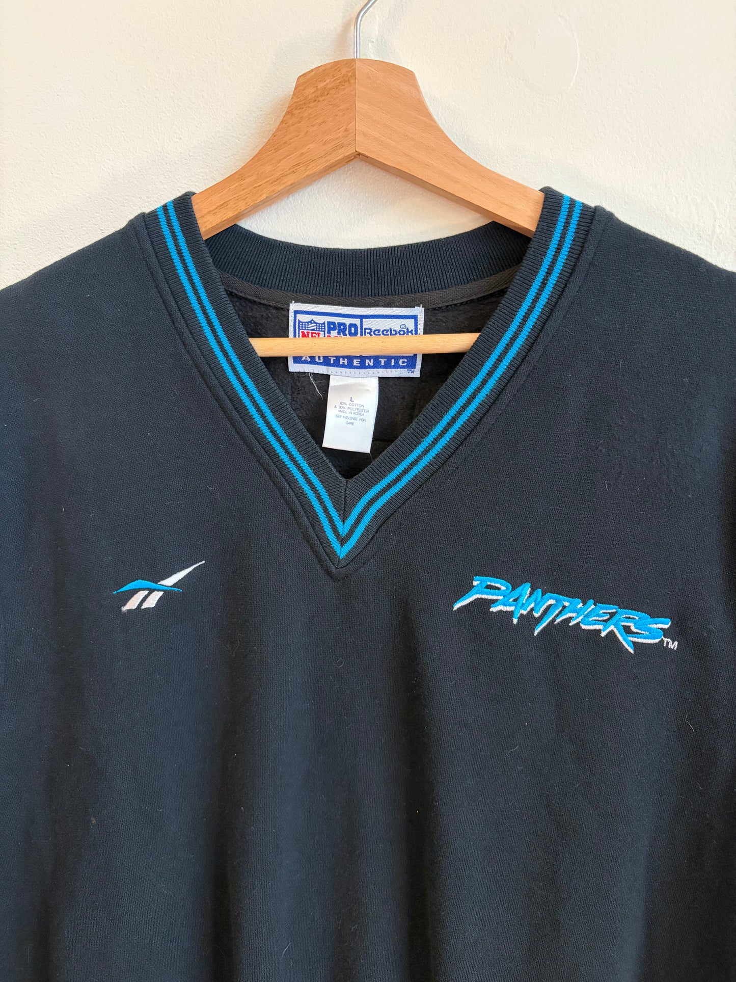90s Carolina Panthers Reebok Vest (L)