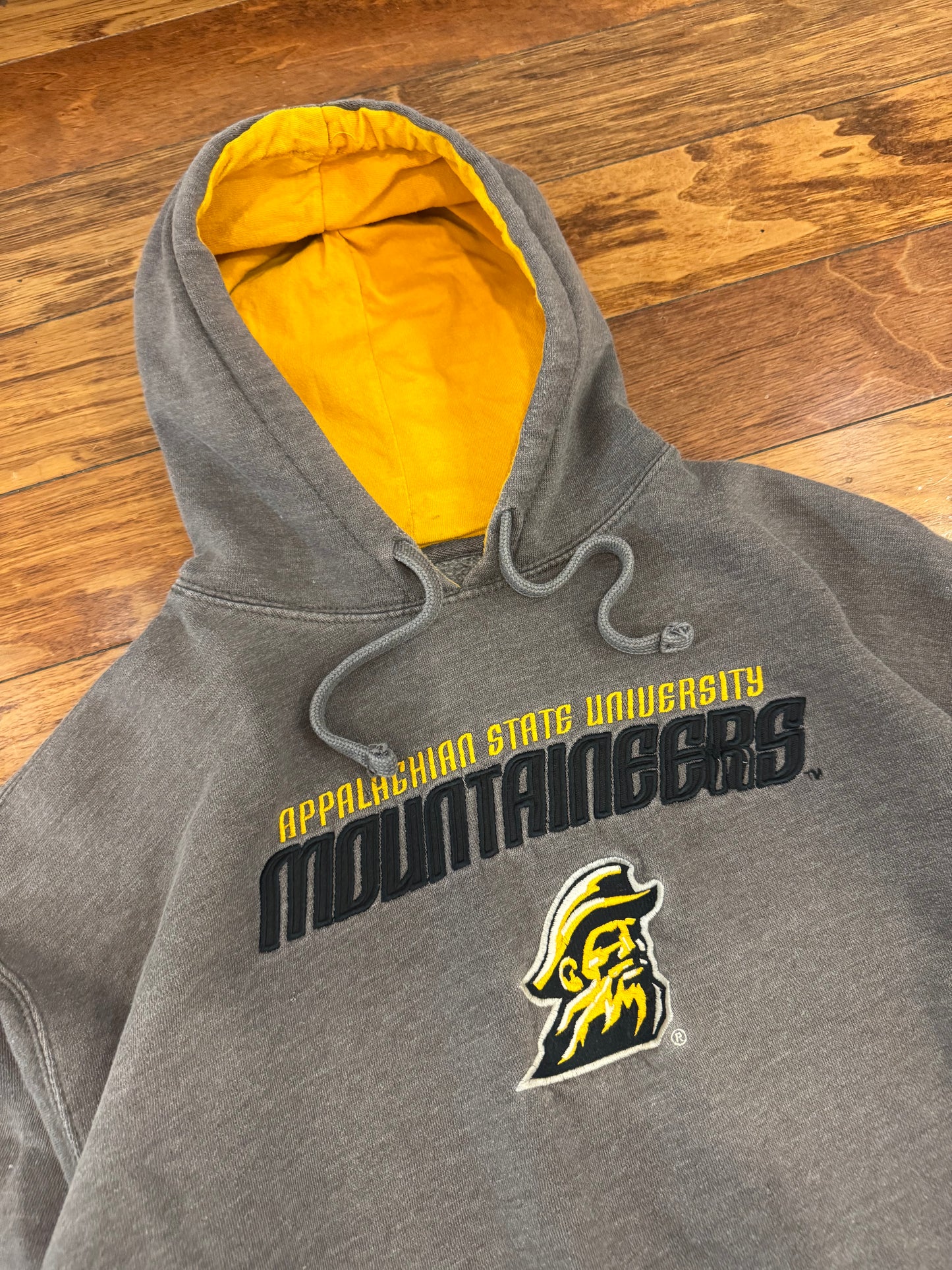 00s App State Faded J America Hoodie (L)