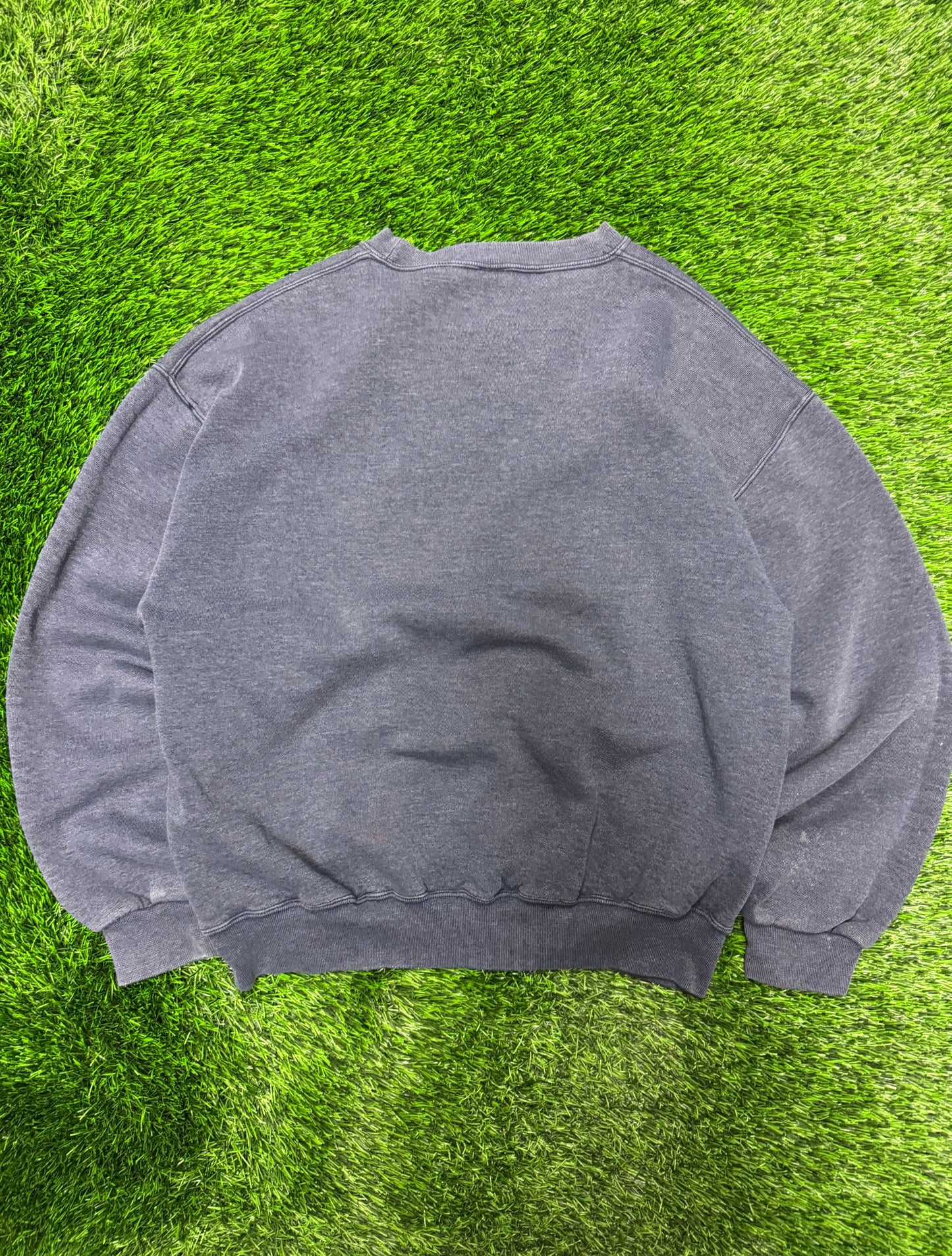 90s Russell Athletics Essential Blue Blank Crewneck (XL)